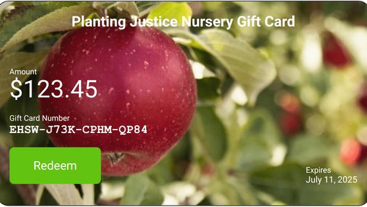 Planting Justice Gift Card